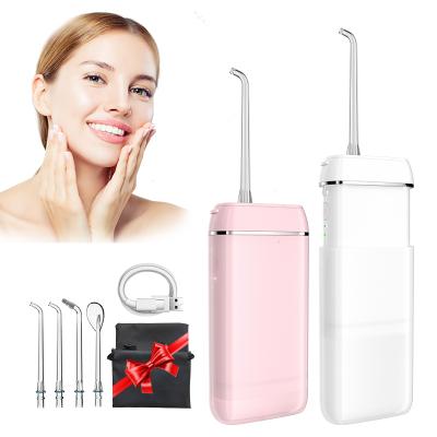 China Hotel portable dental flosser 140ml irrigation ipx8 water jet oral dental water tank for dental cleaning for sale