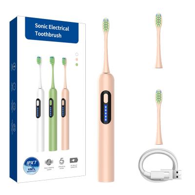 China New PP Head Ultrasonic Rechargeable Wholesale Children Electric Adult Deep Cleaning Electric Toothbrush for sale