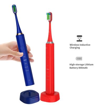 China USB Rechargeable Powerful Sonic Rechargeable Adult Electronic Washable Whitening Relax Teeth Electric Toothbrush for sale