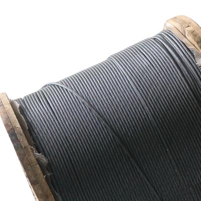 China Contemporary Customized Special 6 8 12 13 Tractor Steel Rope Hemp Core Speed ​​Limiter Wire Rope 10mm Elevator Accessories for sale