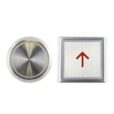 China Contemporary Elevator Parts Round Button Accessories A4J13868 AN213 Square Elevator Button for sale