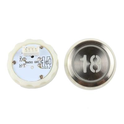 China Contemporary Elevator Button MTD511G01 DA511G01 DC12V 24V Button Word Chip Elevator Accessories Elevator Button for sale