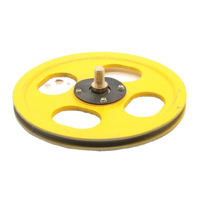 China 260X20X6205 Wheel 6205 Tension Device Contemporary Tension Bearing Rope Up Sheaves Elevator Parts Speed ​​Limiter for sale