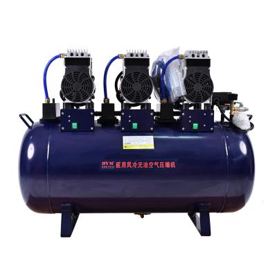 China Oil Free 3mm Thick Steel Plate Air Compressor Heat Dissipation Fast Air Compressor for sale