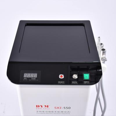 China Metal Movable Electric Suction Machine Medical Low Noise Dental Suction Machine for sale