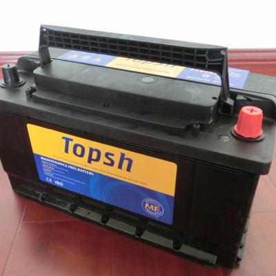 China AFFORDABLE PRICE HIGH POWER STRONG DURABLE DELIVERY ON TIME 350*175*190mm CHEAP PRICE 58815/58827/58821/DIN88MF 12V88AH EUROPEAN CARS BATTERY for sale