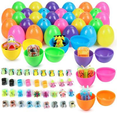 China Most Popular Decoraive Easter Toys, DIY Plastic Easter Surprise Egg for sale