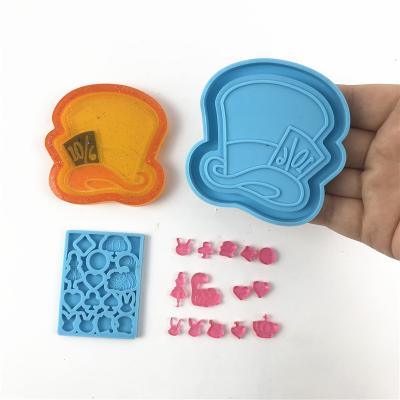 China Sustainable 5451 Crazy Hat Shaker Mold With 14 Pcs 14 Bit Shaker Mold for sale