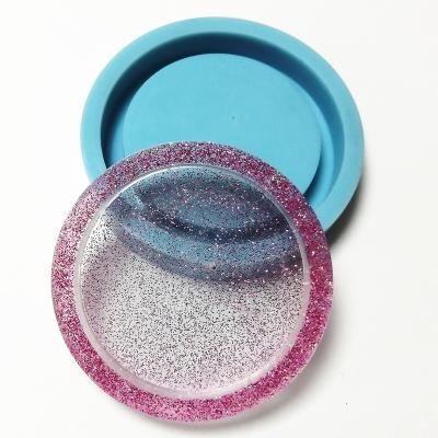 China 3944 Viable Round Circle Silicone Shaker Mold for sale