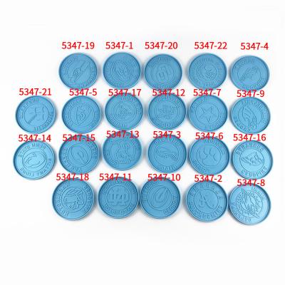 China 5347 Viable NFL Football Team Different Kinds Of Coaster Molds For Home Decoration Silicone Resin Mold for sale