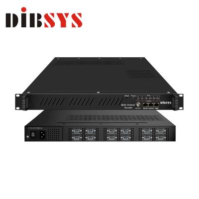 China Digital TV Dibsys SD Encoder with 24 channels mpeg2 video encoding h.264 ip streamers for sale