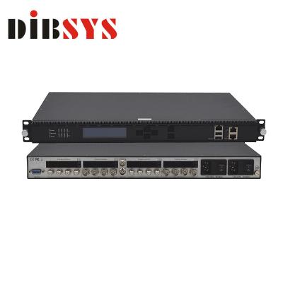 China RF Gateway IRD1380 Pay Channels Satellite Receiver 8 Tuners DVB-S/S2 DVB-C DVB-T/T2 CI IRD for sale