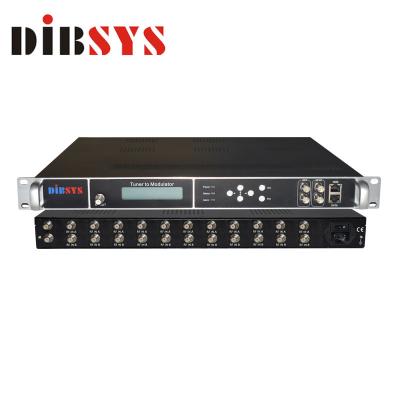 China Digital TV Head-end System 8 RF to IP and 4 MPTS SPTS IP Gateway 512 Output DVB-S2 IRD for sale