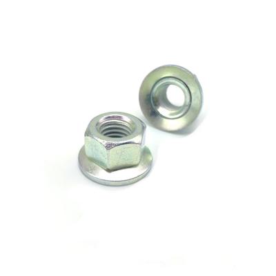 China Hot Selling SS304 SS316 Heavy Industry Stainless Steel Metal Hex Flange Nut M10 for sale