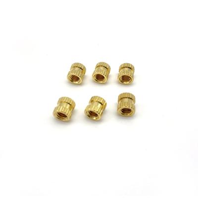 China Heavy Industry Wholesale Hot Selling M5 Nut M2 Rivet Embedded Copper Internal Knurled Threaded For Brass Insert Casting Nut for sale