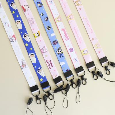 China Fashionnable Colorful Lanyards with Custom Logo for Swivels Women 6 Pieces Galaxy Key Chain Lanyard Key Chain Holder for ID Badges for sale