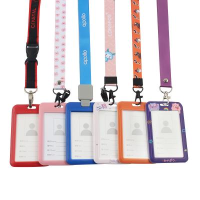 China Wholesale Gift Environmentally Friendly Lanyard Nice Accessories Metal Style Lanyard Lanyards Custom Printed Logo Neck Airbus Polyester Strap for sale