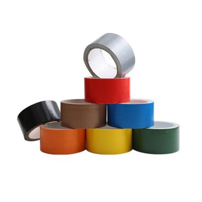 China Full Certifications Fabric Tape Waterproof Yellow Fabric Adhesive Tape Red Adhesive Tape for sale