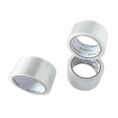 China Custom Customized Clear Waterproof Water Based Acrylic Glue Adhesive Tape Wrapping Tape Customized Packing Tape for sale