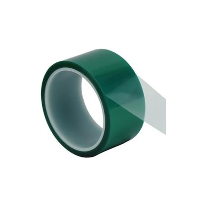 China Top Selling Guaranteed Quality Green Pet Adhesive Resistant High Temperature Tape Waterproof for sale