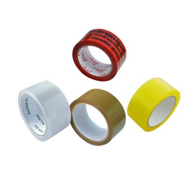 China Waterproof Cardboard Packing Tape Design Adhesive Tape Silent Bopp Low Noise Packing Tape for sale