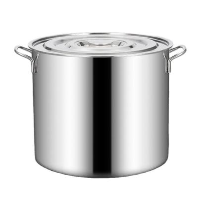 China Contemporary High Quality Wholesale 201 Stainless Steel Cheap Convenient Soup Bucket for sale