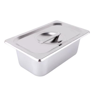 China Manufacturer Supplier Bowls Vegetable Contemporary Kitchen 201 Stainless Steel Square Basin for sale