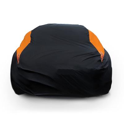 China Sports Universal Fit Waterproof Car Cover , Outdoor Snowproof Full UV Protection Car Windproof Cover for sale