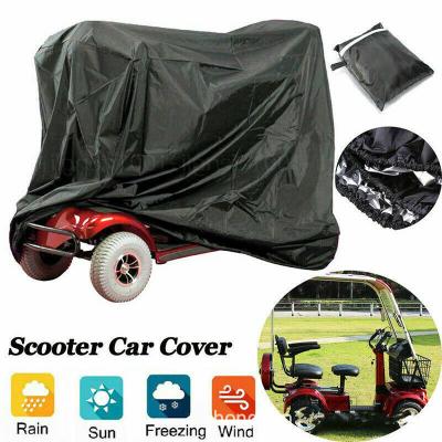 China Sports 4 sizes in the running waterproof mobility scooter car nylon cover, 3 colors electric wheelchair transport storage cover for sale