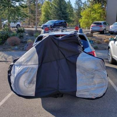 China Mountain Bikes Bike Cover For Car Truck RV SUV Transport On Rack for sale