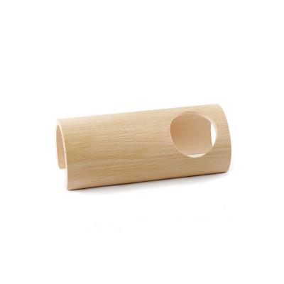 China Supplier Small Viable Animal Hideout Pet Hamster Tunnel Hamster Tube Skin Bamboo Toy for sale