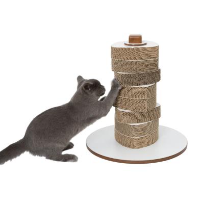 China Eco-Friendly Mail Stored Cat Playing Toys from Cat Scratcher Cardboard Cat Scratching for sale