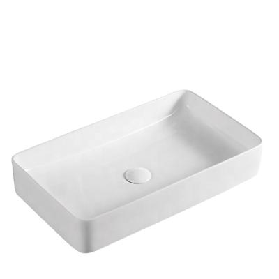 China Modern Cheap Price Bathroom Sanitary Ware Countertop Art Basin Bedroom Ceramic White Wash Sink for sale