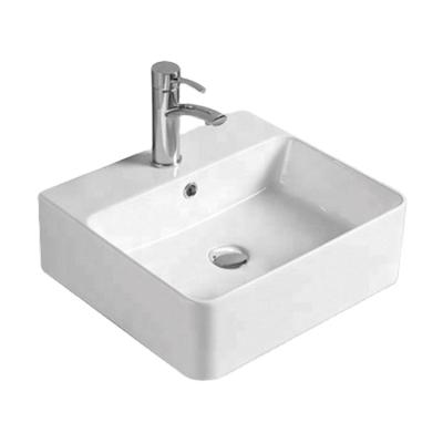 China Factory Direct Eco-friendly Counter Top Chaozhou Basin Bathroom Worktop Sink Table Top Ceramic Basins for sale