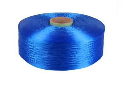 China Shiny Blue Color 100% Polypropylene Yarn  For Belt Weaving / Industrial Use for sale