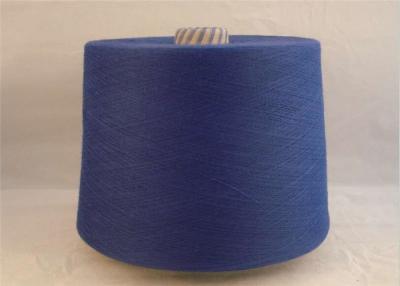 China Heavy Duty Polyester Thread 100% Polyester Yarn 20/2 AA Grade Dark Blue Color for sale