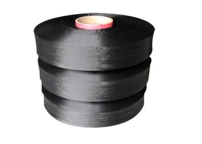 China Black Color High Tenacity Polypropylene Yarn Ring Spun 1000D Colored for sale