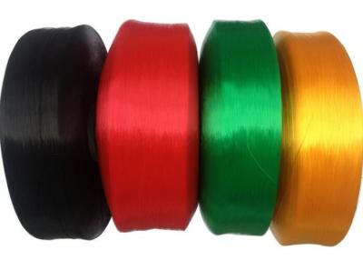 China Colored 100 Polypropylene Spun Yarn 1000D - 3000D For Knitting Safety Belts , FDY Type for sale