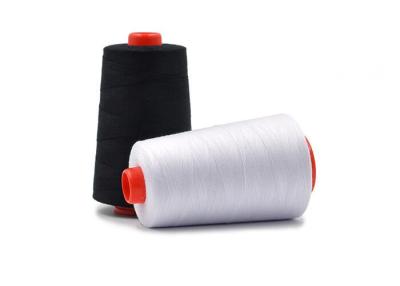 China High Tenacity 40s / 3 Polyester Sewing Thread For High Grade Garment Fabrics for sale