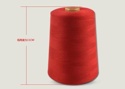 Chine Fil tourné coloré 20s/6 40s/2 de polyester tourné par anneau doux élevé de la ténacité 100% à vendre