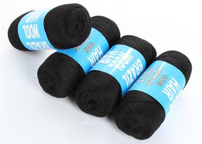 China Brazilian Wool Hair 100% Acrylic Knitting Yarn , Hand and Machine Knitting Blended Yarn Scale Hair 70G for sale