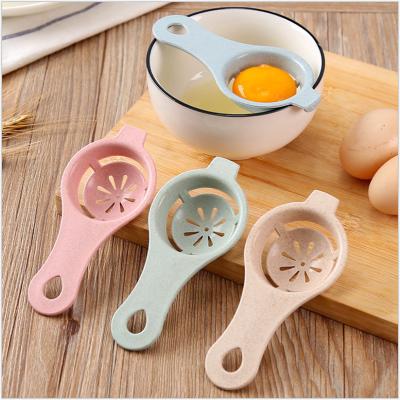 China 1Pcs Plastic Plastic Egg Separator White Yellow Sifting Kitchen Accessories Mutfak Aksesuarlari Home Kitchen Instruments Cooking Kitchen Tools for sale