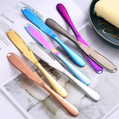 China Metal Butter Knife Cheese Cutter With Hole Small Cheese Grinder Kitchen Tools Spread Cream Bread Jam Buffet Tools Kitchen Accessories for sale