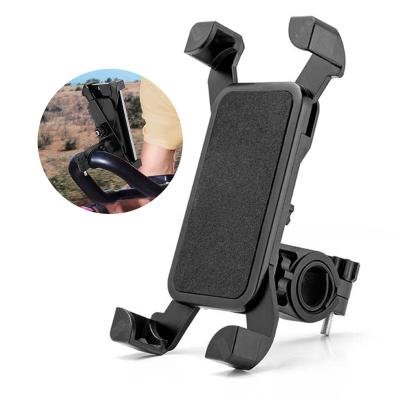 China Universal Anti Shake 360 ​​Rotation Smartphone Adjustable Mount Bracket Bike Handlebar Cell Phone Holder HSD/059 for sale