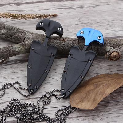 China Mini Hanging Necklace Knife Protable Outdoor Tools Multifunctional Outdoor Camping Knife Rescue Survival Tool Tea Knife HSD/121 for sale