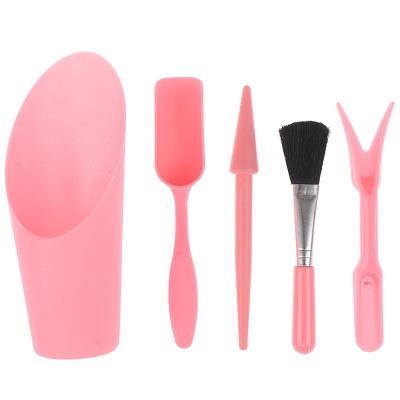 China 1set Mini Gardening Hand Tools Set Multifunctional Succulent Miniature Garden Plants Watering Bottles Bucket Shovel Tools HSD/068 for sale