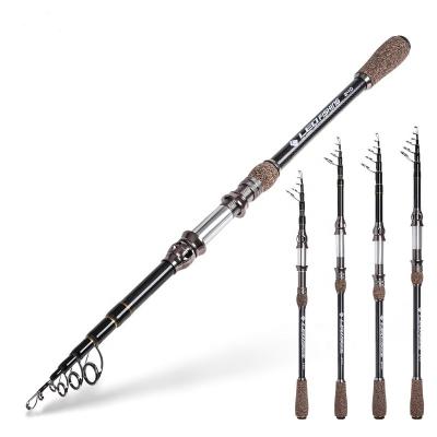 China Hot Fishing Rods China Fishing Rod 1.8M 2.1M 2.4M 2.7M Carbon Fiber Telescopic Carbon New for sale