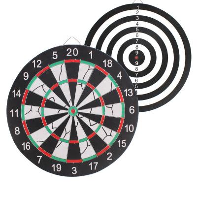 China Kids Safety Sports Wholesale 18 Inch Dart Board Professional Dart Board Set High Grade Board With Rotating Number Ring for sale