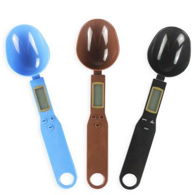 China Portable Homeuse Food Measurer Electronic Kitchen Digital Spoon Scale With LCD Display for sale