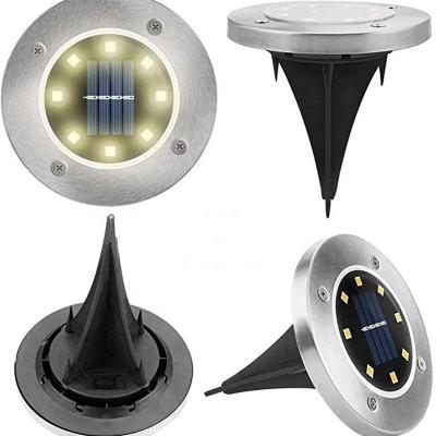 China Water Proof High Quality Waterproof Outdoor Garden Underground Lamp Socket Solar Led Ground Lights for sale